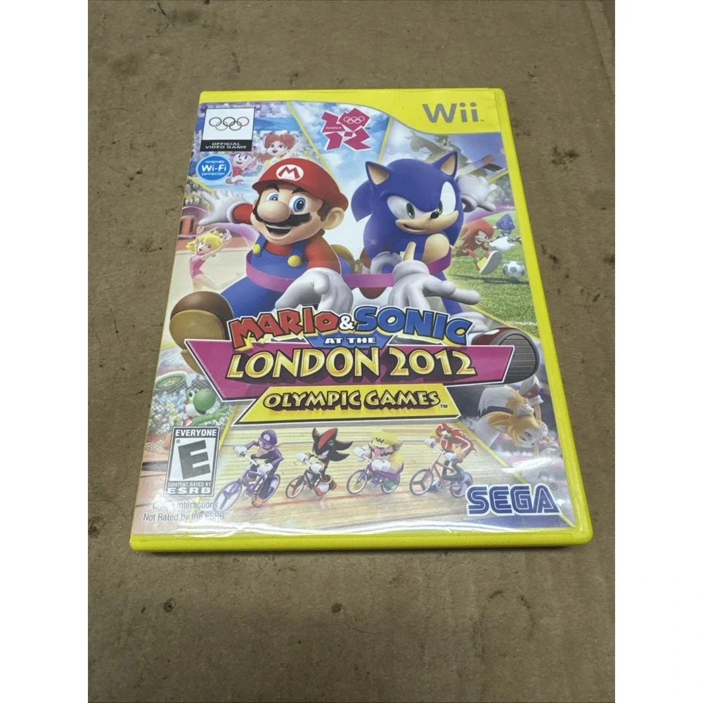 Mario & Sonic at the London 2012 Olympic Games (Nintendo Wii, 2011)  Tested NICE